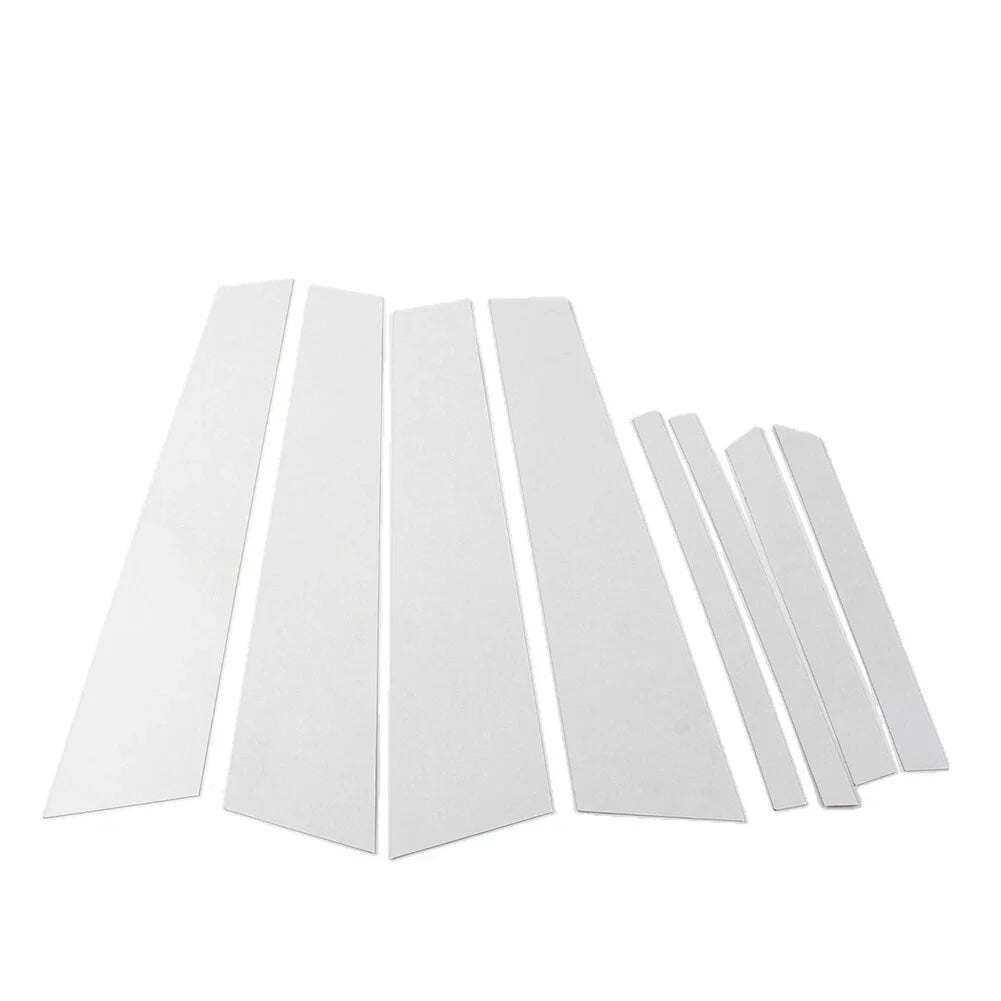 8 Pcs Car Door Window Column B C Pillar Trim for BMW X6 (2020-2021)