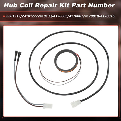 Hub Coil Repair Kit 2201313 for Polaris Scrambler 500/400 Sportsman 500 (1996–2009)
