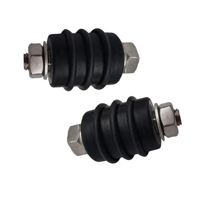 Set of 2 Upper Front Motor Mounts for Johnson Evinrude Outboards (20-35)
