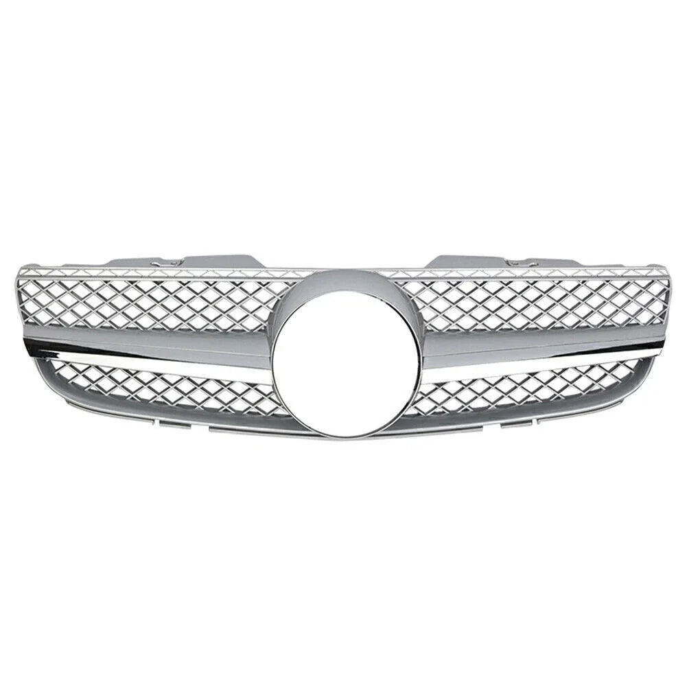 Front Upper Mesh Grille for Mercedes Benz R230 SL550 SL63 (2007-2008)