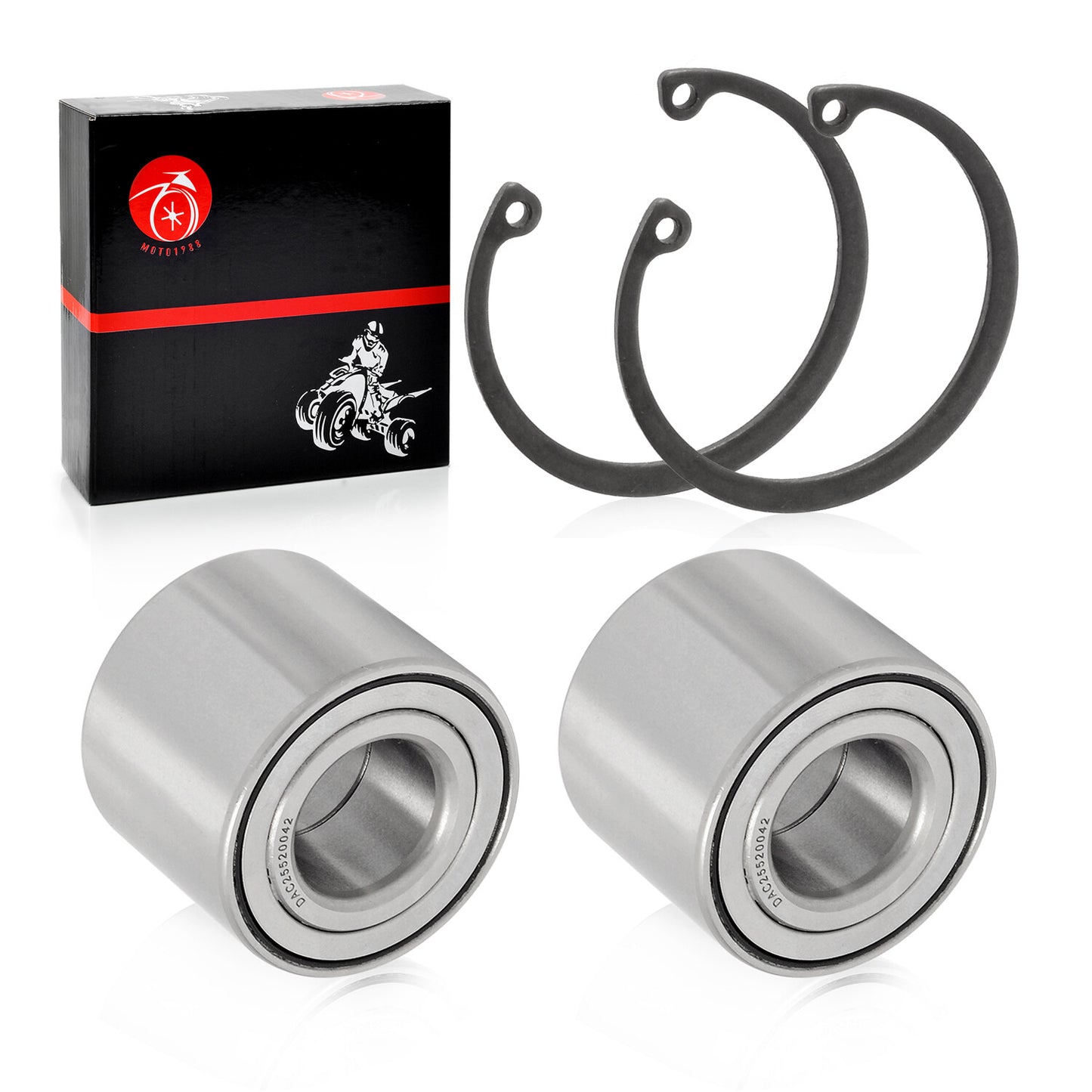 2X Rear Wheel Bearings for Kawasaki Mule 3000 3010 3020 4000 4010