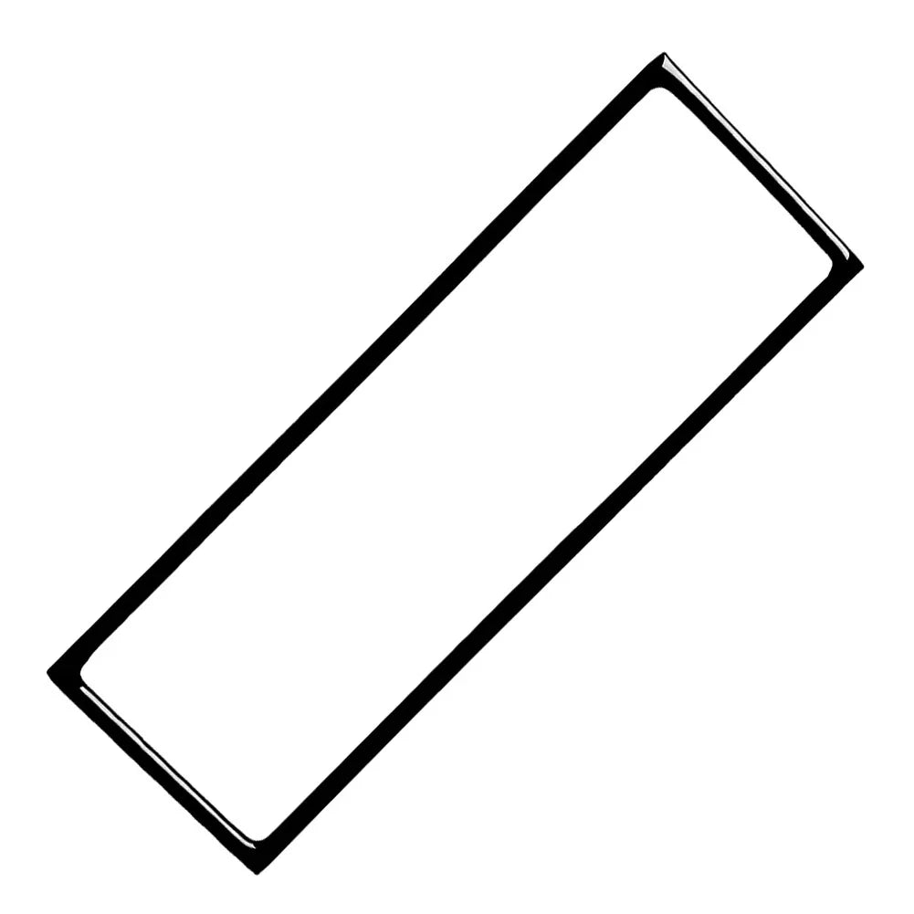 Black Center Console Storage Box Cover Trim for BMW 3 Series (1991-1999)