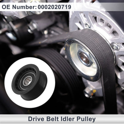 Drive Belt Idler Pulley for Mercedes-Benz S-Class (1999-2013) 1 x Pc