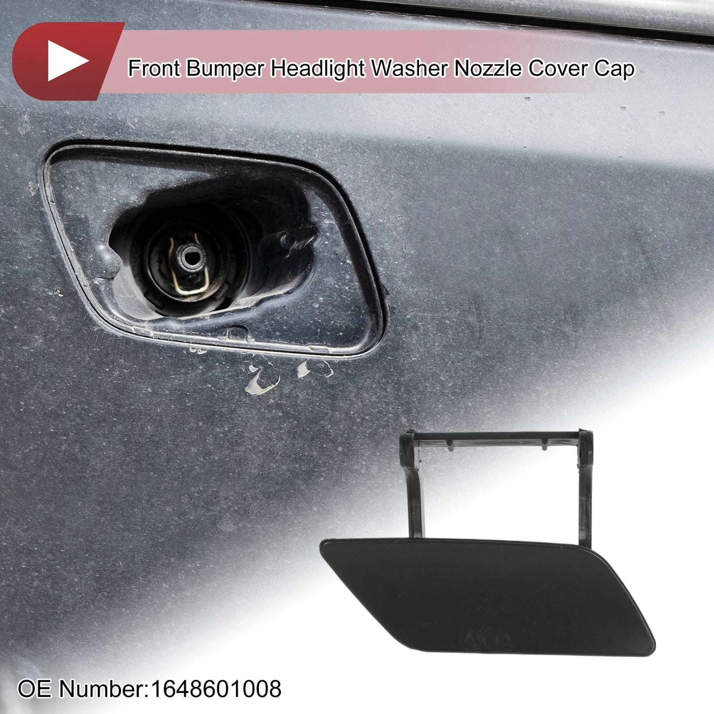 Front Right Bumper Trim Nozzle Cover No. 1648601008 for Mercedes-Benz ML350 (2012–2015)