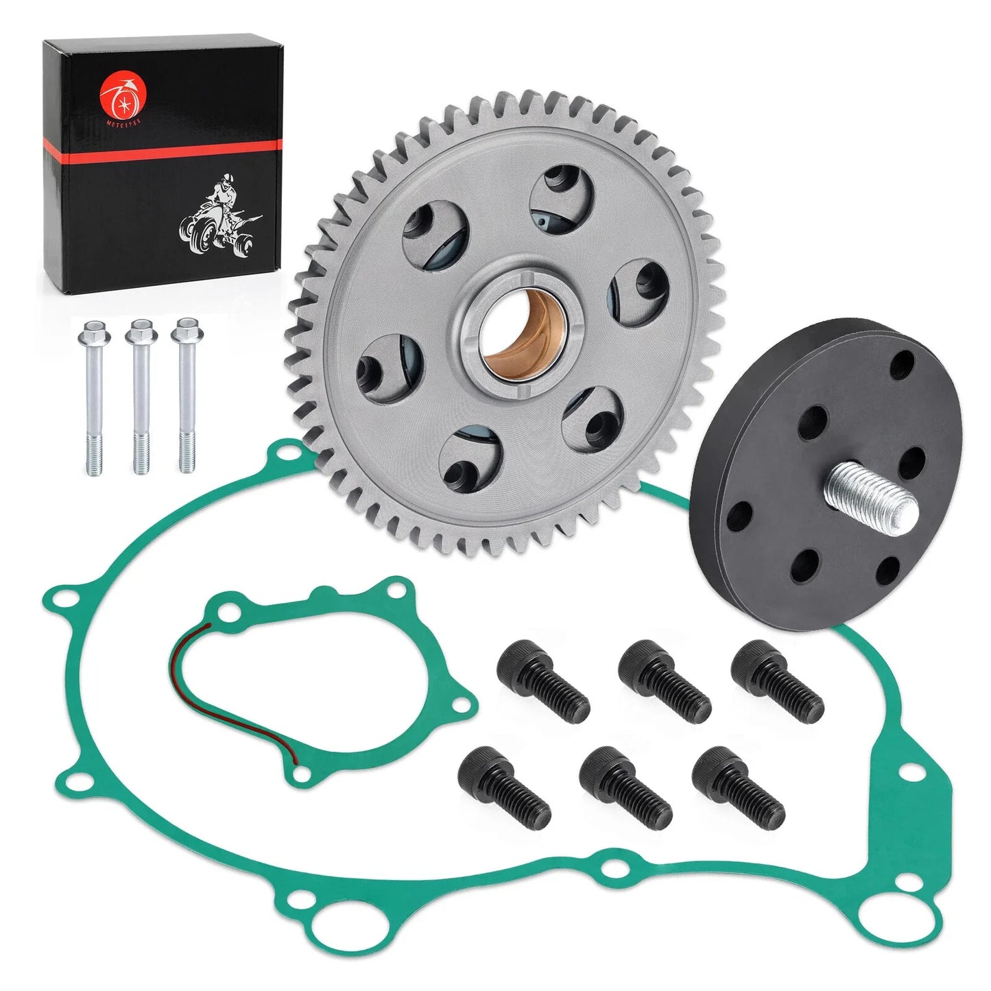 Starter Clutch Gear One Way Bearing Kit for Yamaha YFM660R Raptor (2001–2005)
