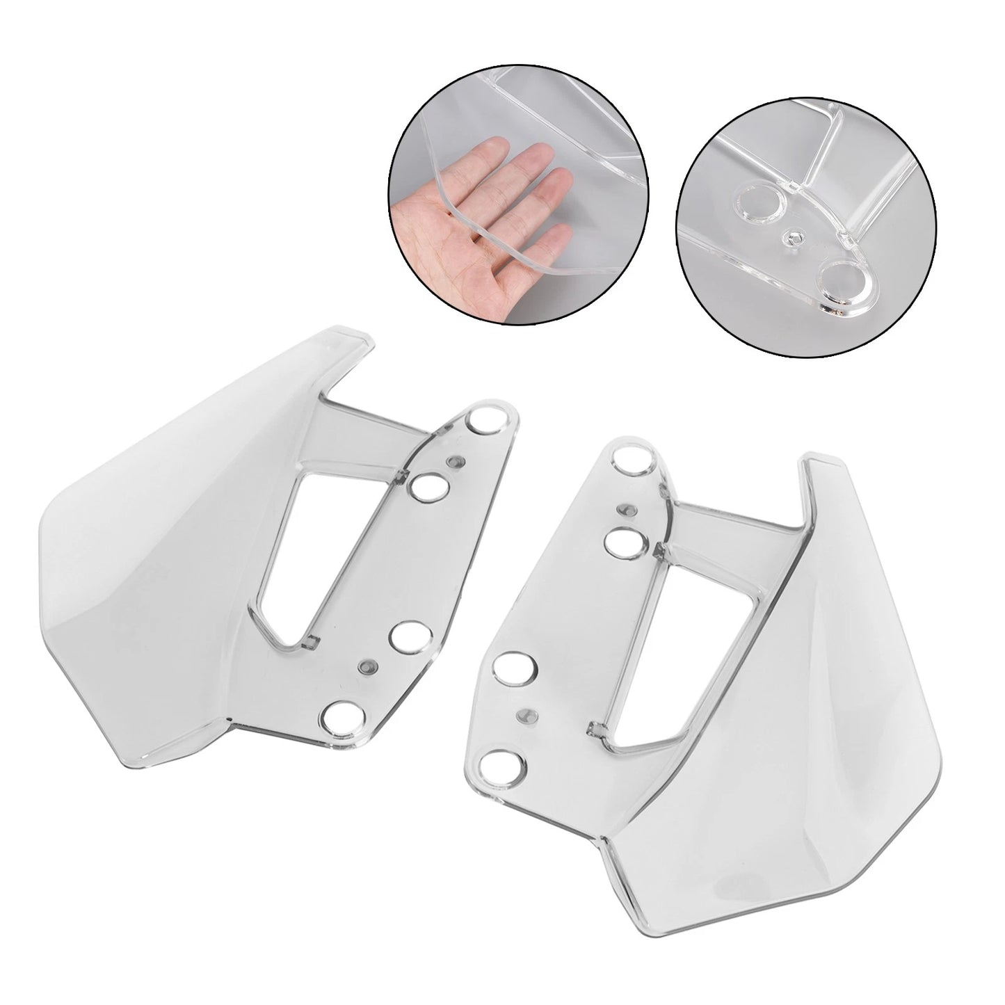 Lower Side Deflector for BMW R1300GS (2024–2025) Clear