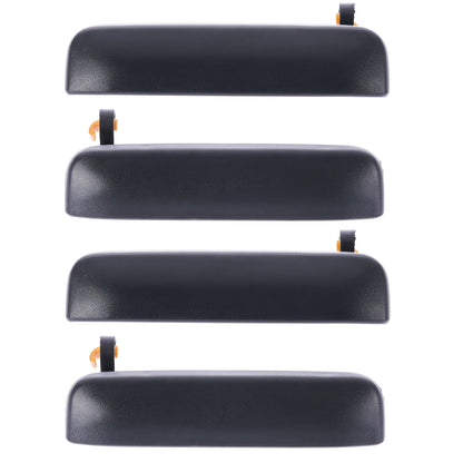 Set of 4 Outer Door Handles for Nissan Navara D22 (1997–2015)