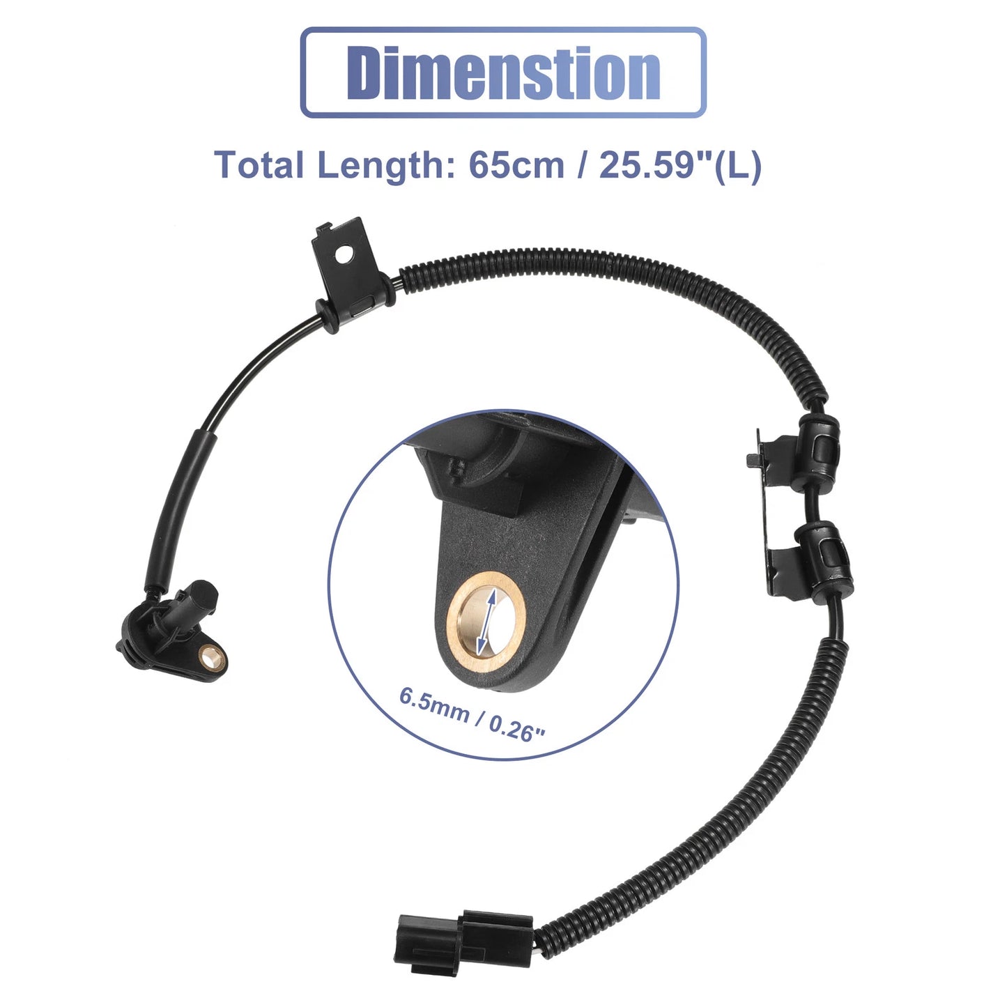 ABS Wheel Speed Sensor Front Right No. 956700X100 for Hyundai I10 (2007–2013)
