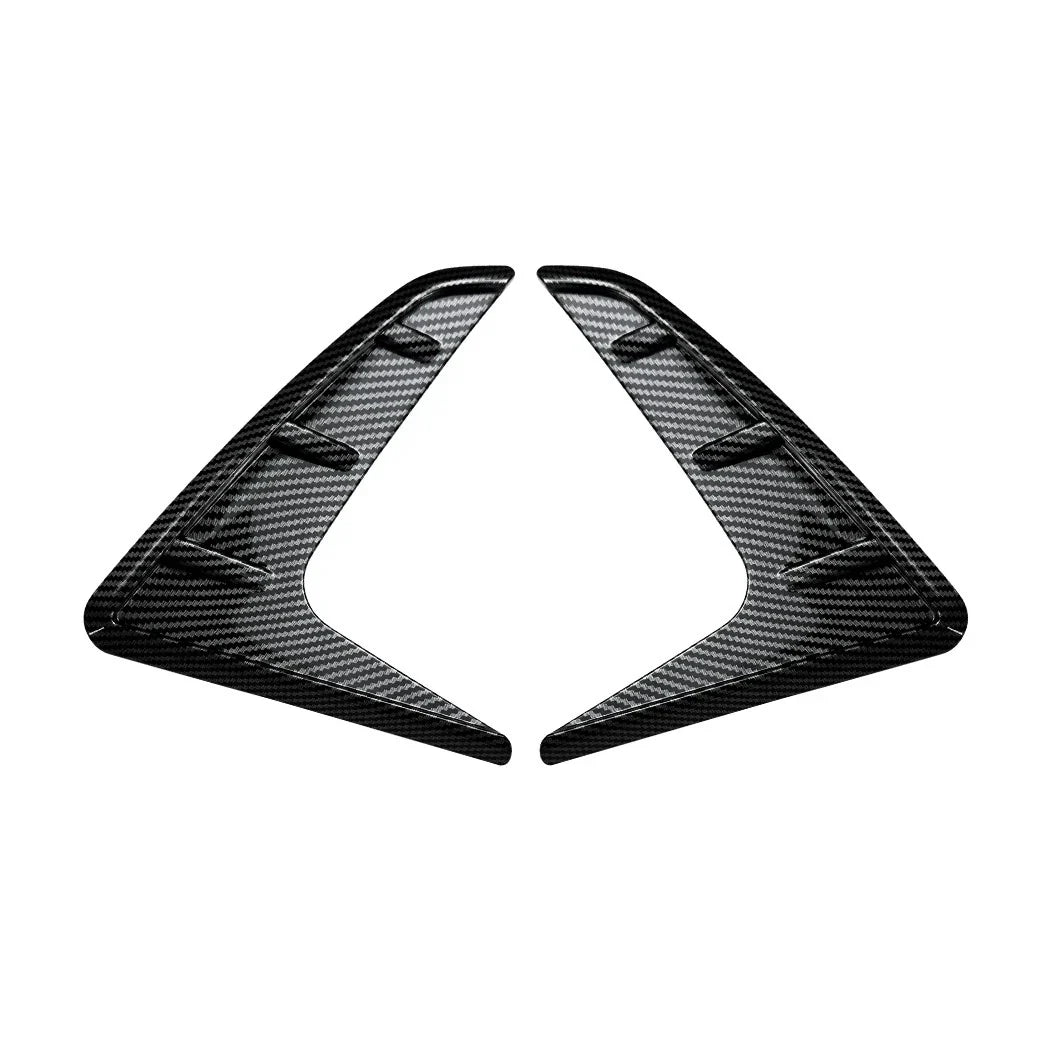 2X Carbon Look Add-On Side Fender Vent Duct Trims for BMW 3-Series G20/G21
