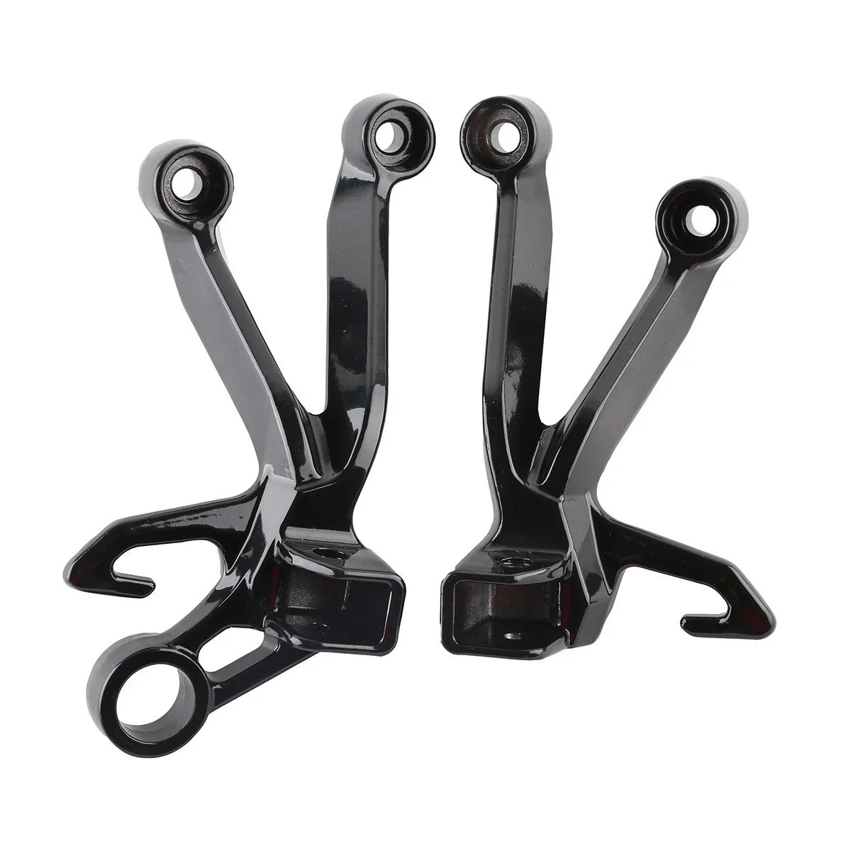 Black Rear Footrest Footpeg Bracket for Suzuki GSXR1000 (2003-2006)