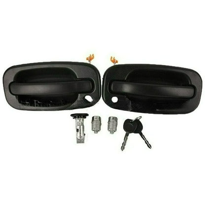 Ignition Switch Lock Door Handle for Chevy Silverado (2001–2006)