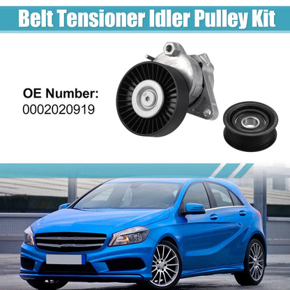 Belt Tensioner Pulley Assembly Set for Mercedes-Benz C280 C320 (2001-2005)
