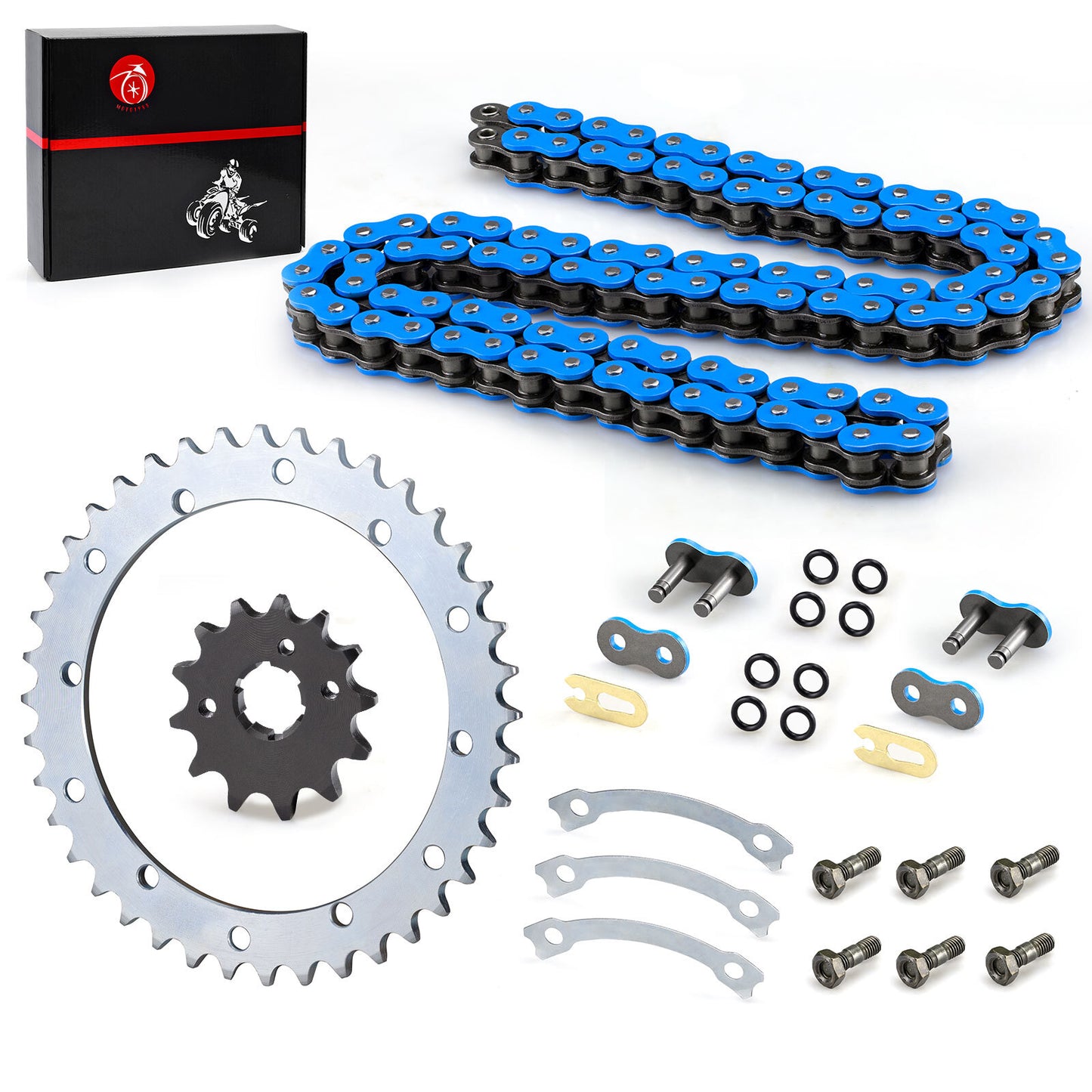 Chain and Sprocket Kit for Yamaha Warrior YFM350X (1989–2004)