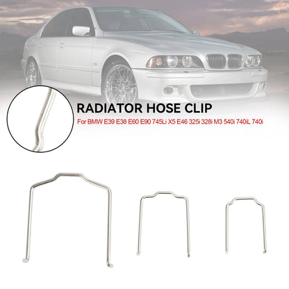 Radiator Hose Clip for BMW E39 E38 E60 E90 745Li X5 E46 325I 328I M3 540I 740Il