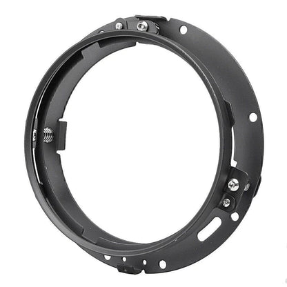 7" Round LED Headlight Mounting Bracket Ring for Harley Softail (1991-2013)