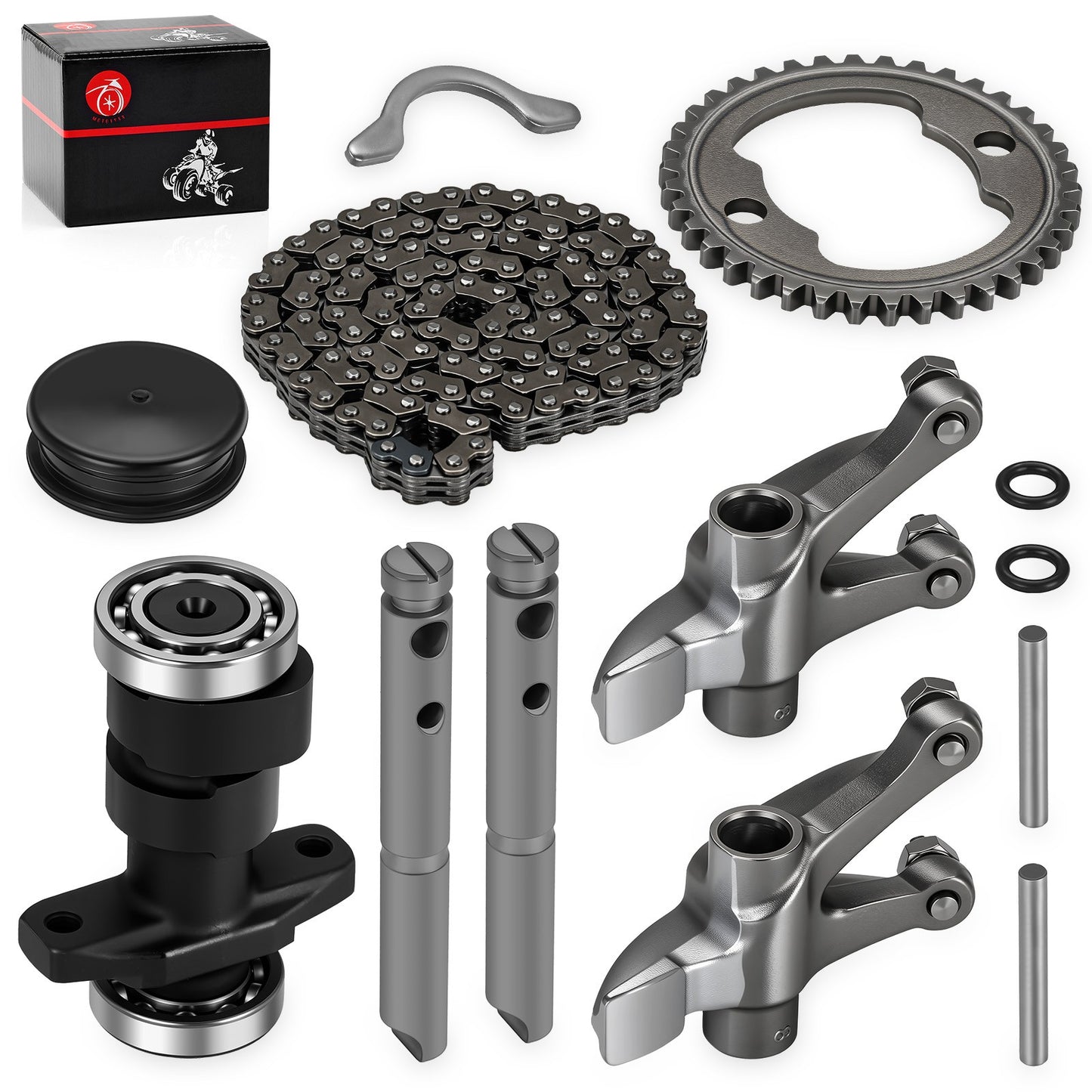 Camshaft Rocker Arm & Chain Gear Sprocket Kit for Honda TRX300EX (1993–2008)