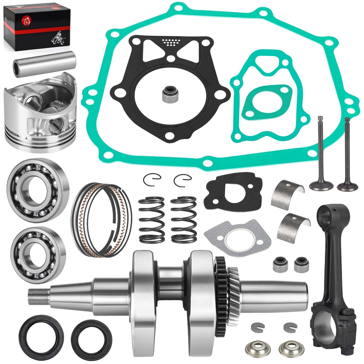 Connecting Rod & Piston Valve for Yamaha Golf Cart G14A (1995–1996)