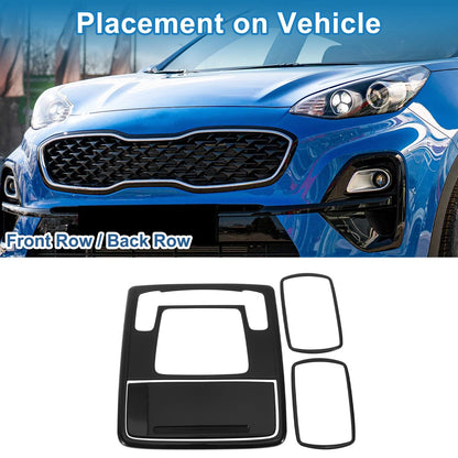 Front Row Rear Row Light Trim Bezel for Honda Stepwgn (2023) Black