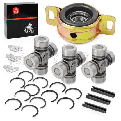 Prop Shaft Bearing Carrier & U-joint for Polaris Ranger 570 900 1000