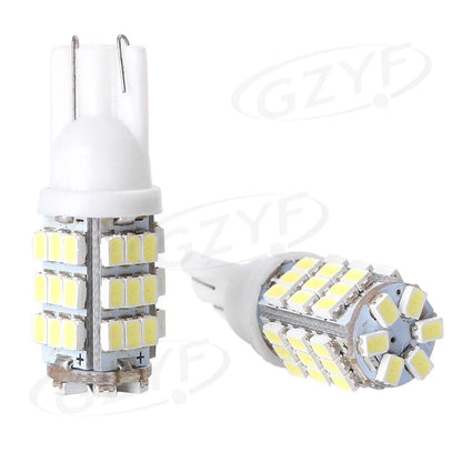 White 12V T10 168 Xenon LED Backup Reverse Lights for Car (6000K)