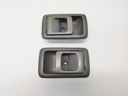 Grey Inner Front Door Handles Pair for Hilux RZN147 2WD (1997-2002)