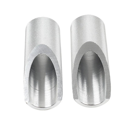 Silver Motorcycle Footpegs for Honda Ruckus Zoomer (2003-2023)