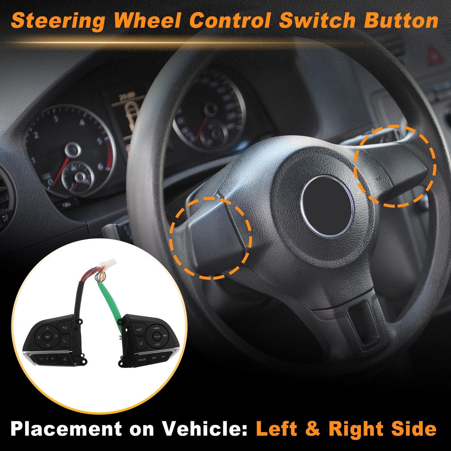Steering Wheel Button Set for Toyota Corolla (2019–2023) No. 8425006850