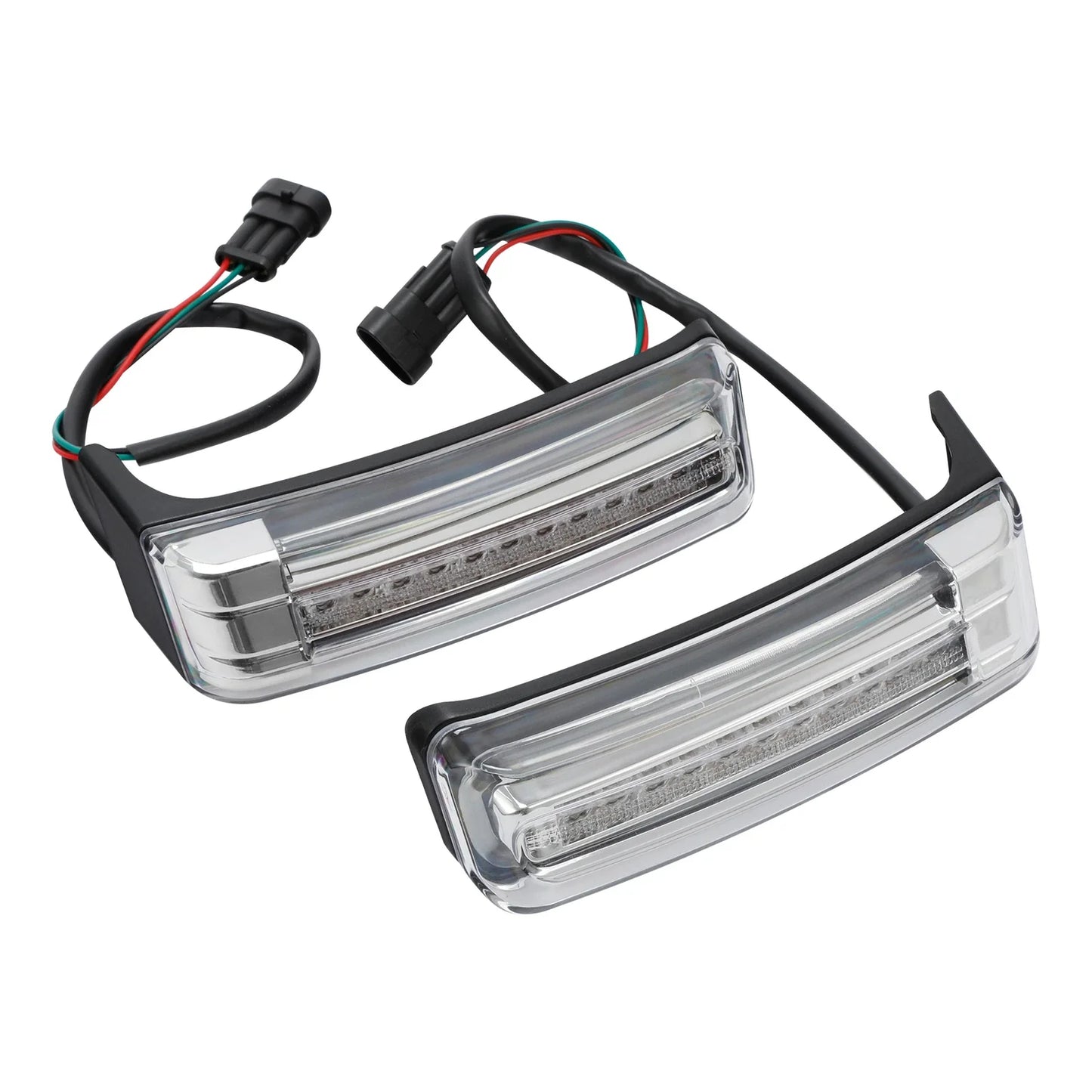 LED Insert Support Run Brake Turn Lights for Harley Touring (2014-2024)