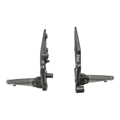 Driver & Passenger Footpegs Footrests Bracket for Kawasaki Ninja 300 (2013-2017)