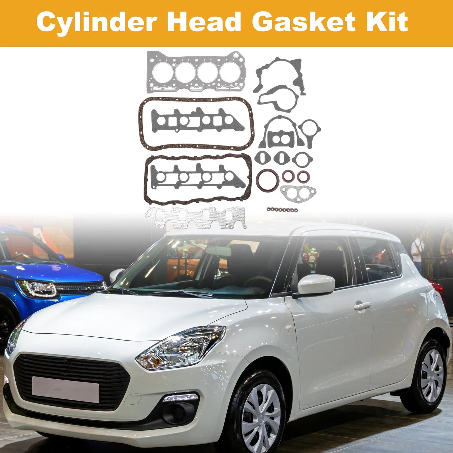 Cylinder Head Gasket Kit No. 1140083810 for Suzuki G13A (SJ413) 8V