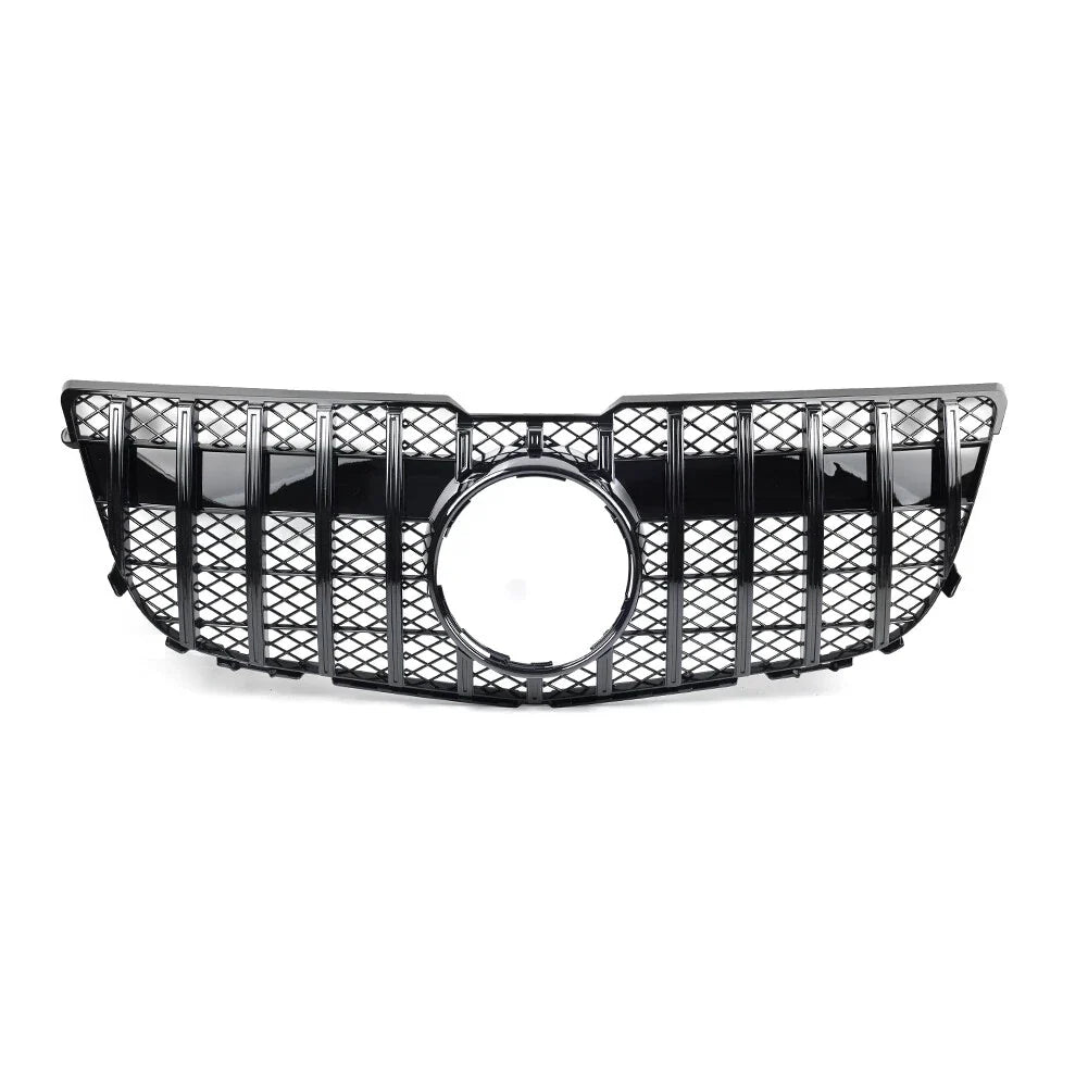 GTR Style Front Bumper Grille for Benz GLK Class X204 (2013-2015) Black