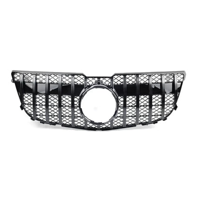 GTR Style Front Bumper Grille for Benz GLK Class X204 (2013-2015) Black
