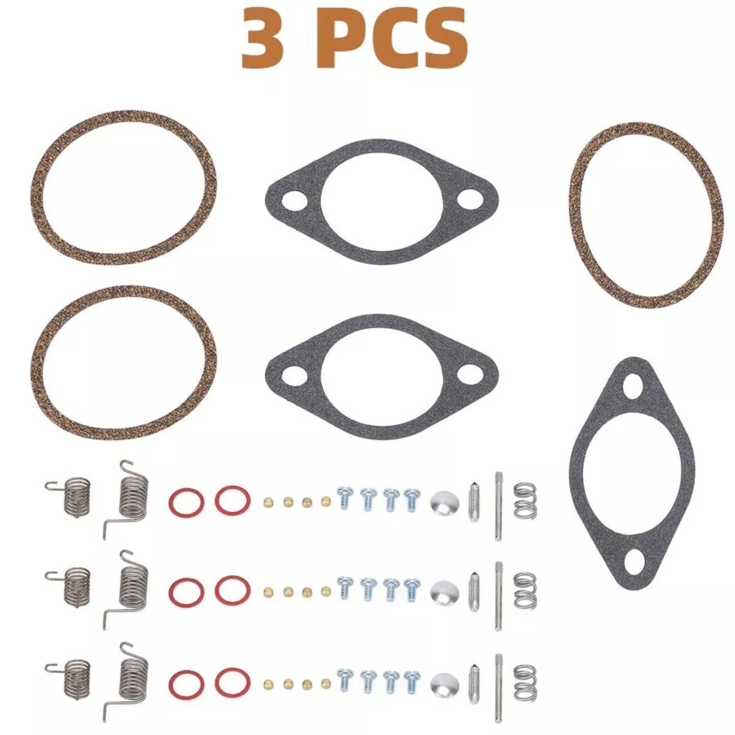 3X Carburetor Rebuild Kit for Mercury Force 90 Outboard (1990–1999)