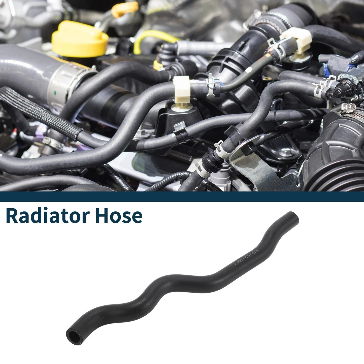 Radiator Hose No. 64216911001 for BMW 5 Series (2001–2010)