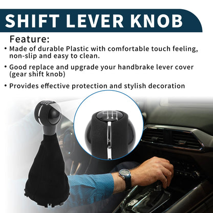 6 Speed Manual Gear Shift Knob with Cover for Mini Cooper F55 F56 (2014–2023)
