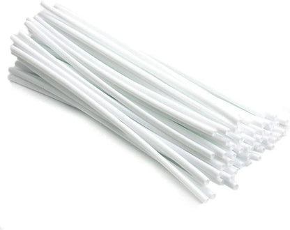 72pcs White Wheel Spoke Wraps Covers for Motorcycle Dirt Bike CRF EXC YZF