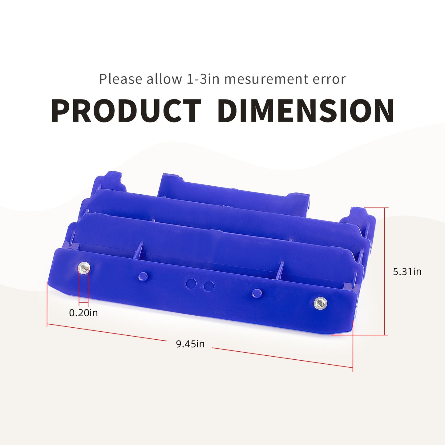 Pair Radiator Louvers Guards for Yamaha YZ125 YZ250 (2006–2022) Blue