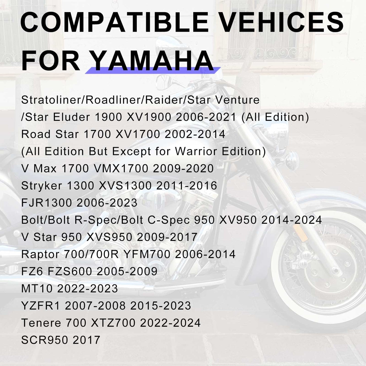 Fuel Pump Relay for Yamaha V Star 950 (2009–2017)