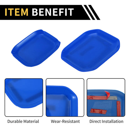 Set of 4 Exterior Door Handle Bowl Cover Trims for Jeep Gladiator JT (2020–2024) Blue