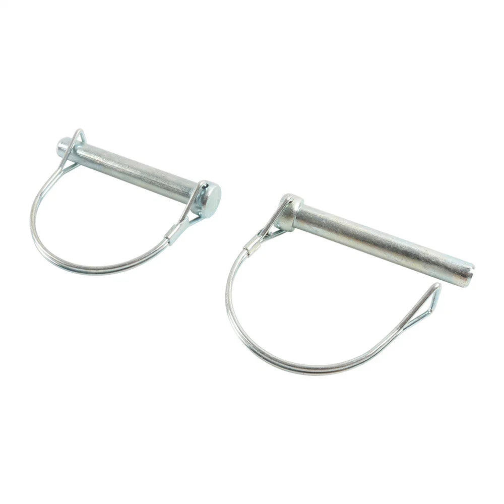 10Pcs D-TYPE Lock Pin & Rope Safety Coupler Pin for Trailers