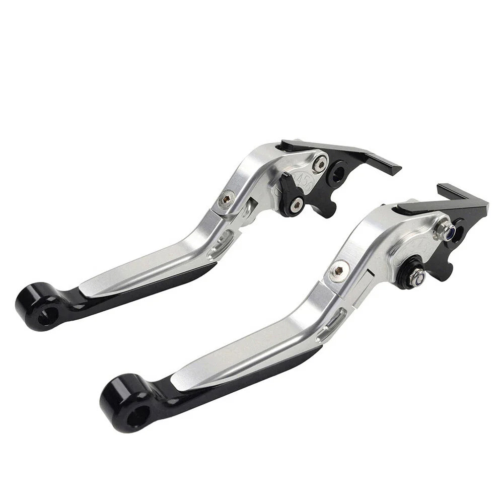 Silver CNC Extendable Brake Clutch Levers for BMW S1000XR (2015-2021)