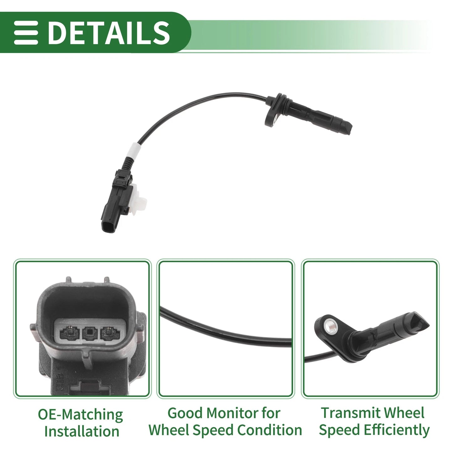 ABS Wheel Speed Sensor No. 8954360030 for Toyota Land Cruiser (2007)