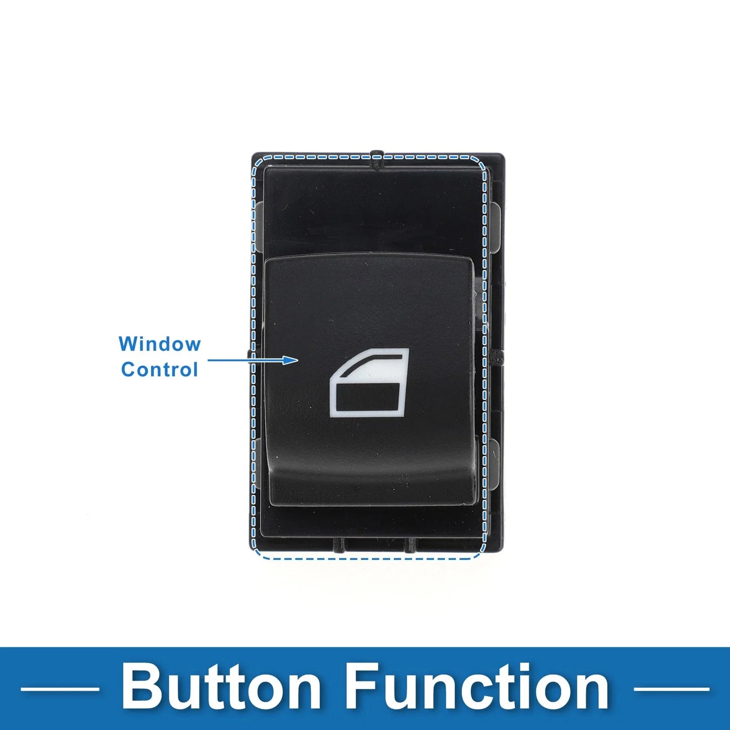 Rear Left/Right Power Window Switch for BMW 528i 530i xDrive