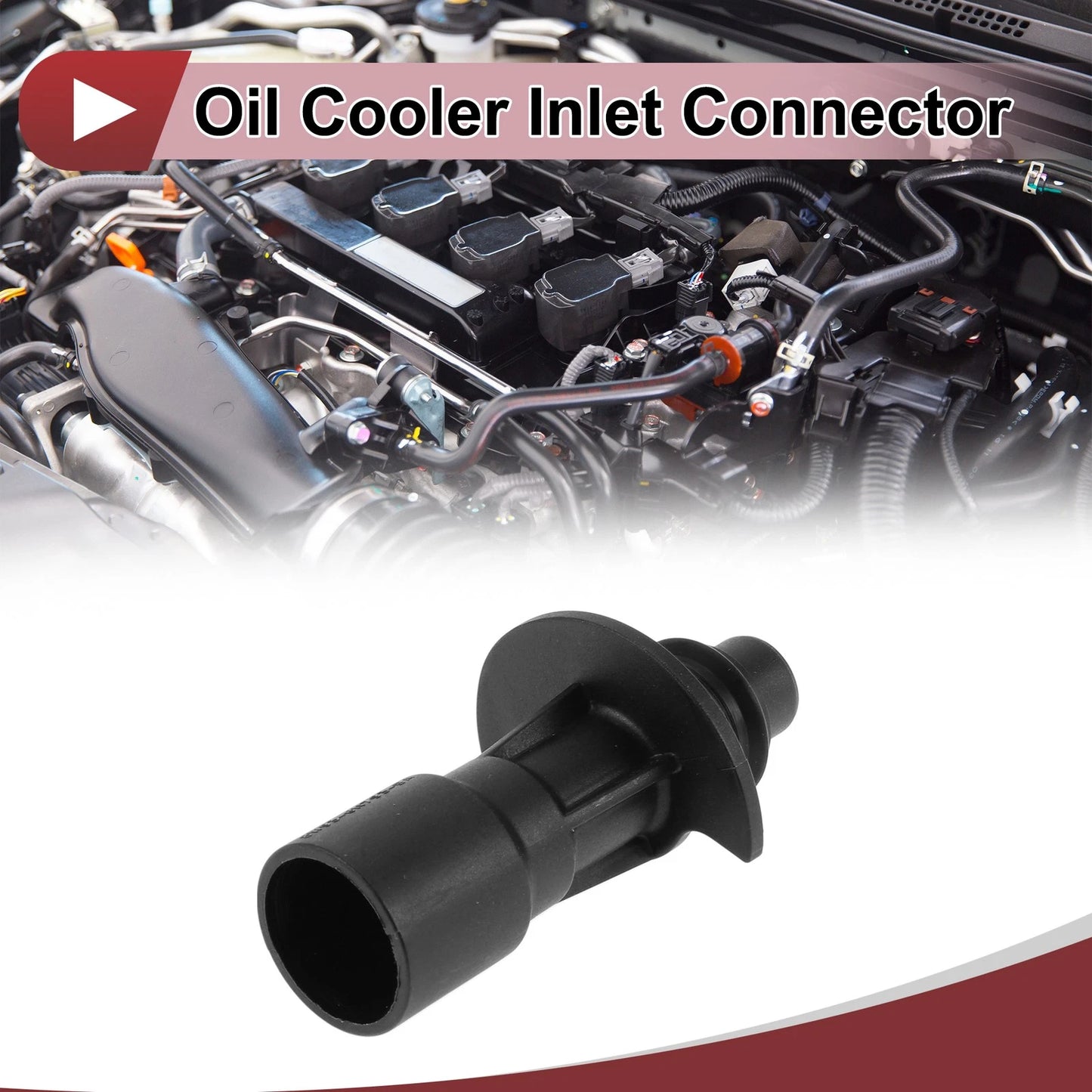 Oil Cooler Inlet Connector for Land Rover Range Rover (2010–2022) LR4 (2010–2016)