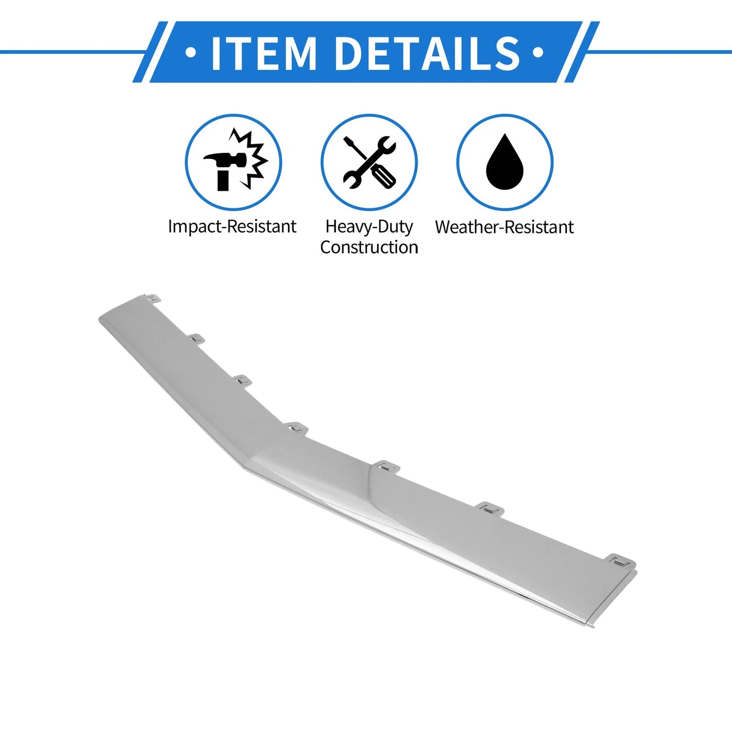 Bumper Grille Trim Garnish No. 2078850974 for Mercedes-Benz W207/E Coupe (2014–2016)