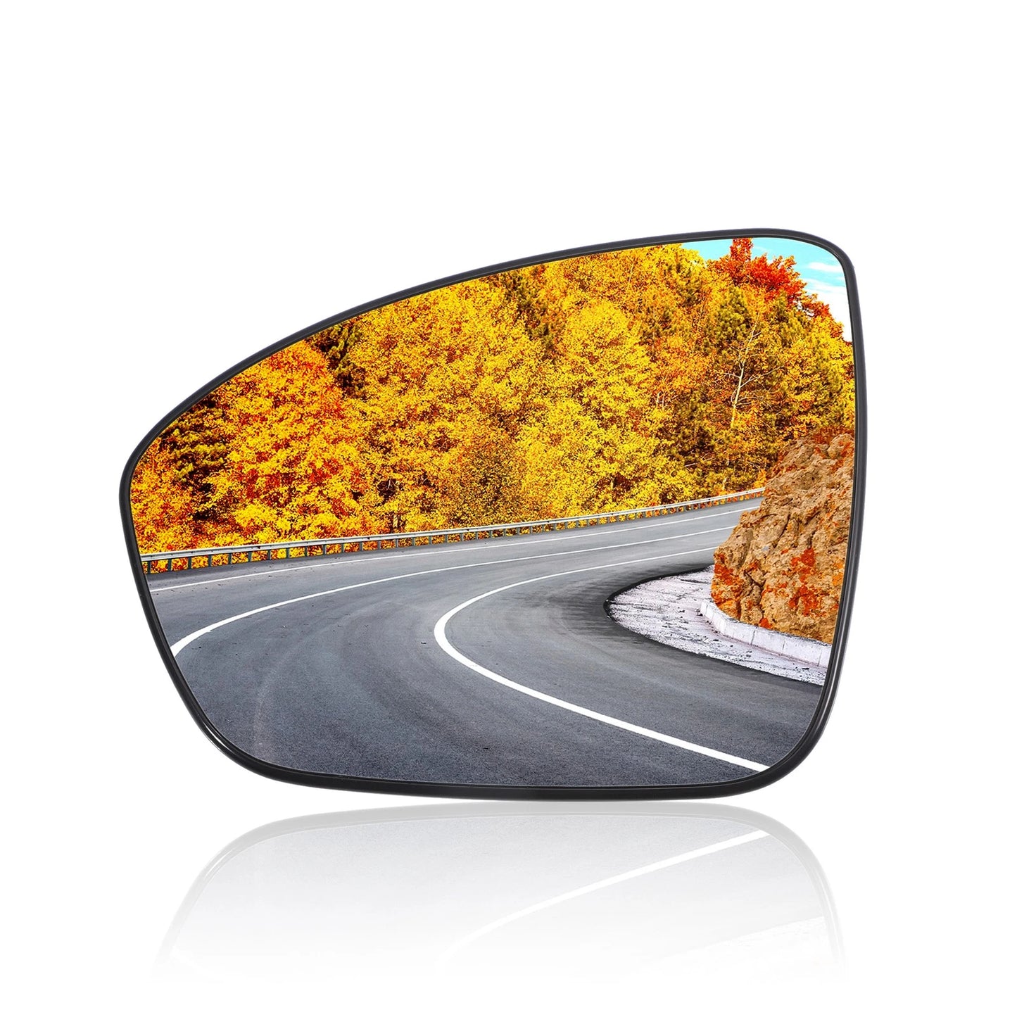 Heated Left Side Mirror Glass w/ Backing Plate for Nissan Altima (2019–2021)