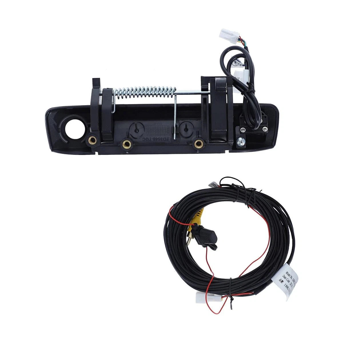 Tailgate Handle for Mazda BT-50 (2011–2020) - Primed Black with Keyhole & Camera
