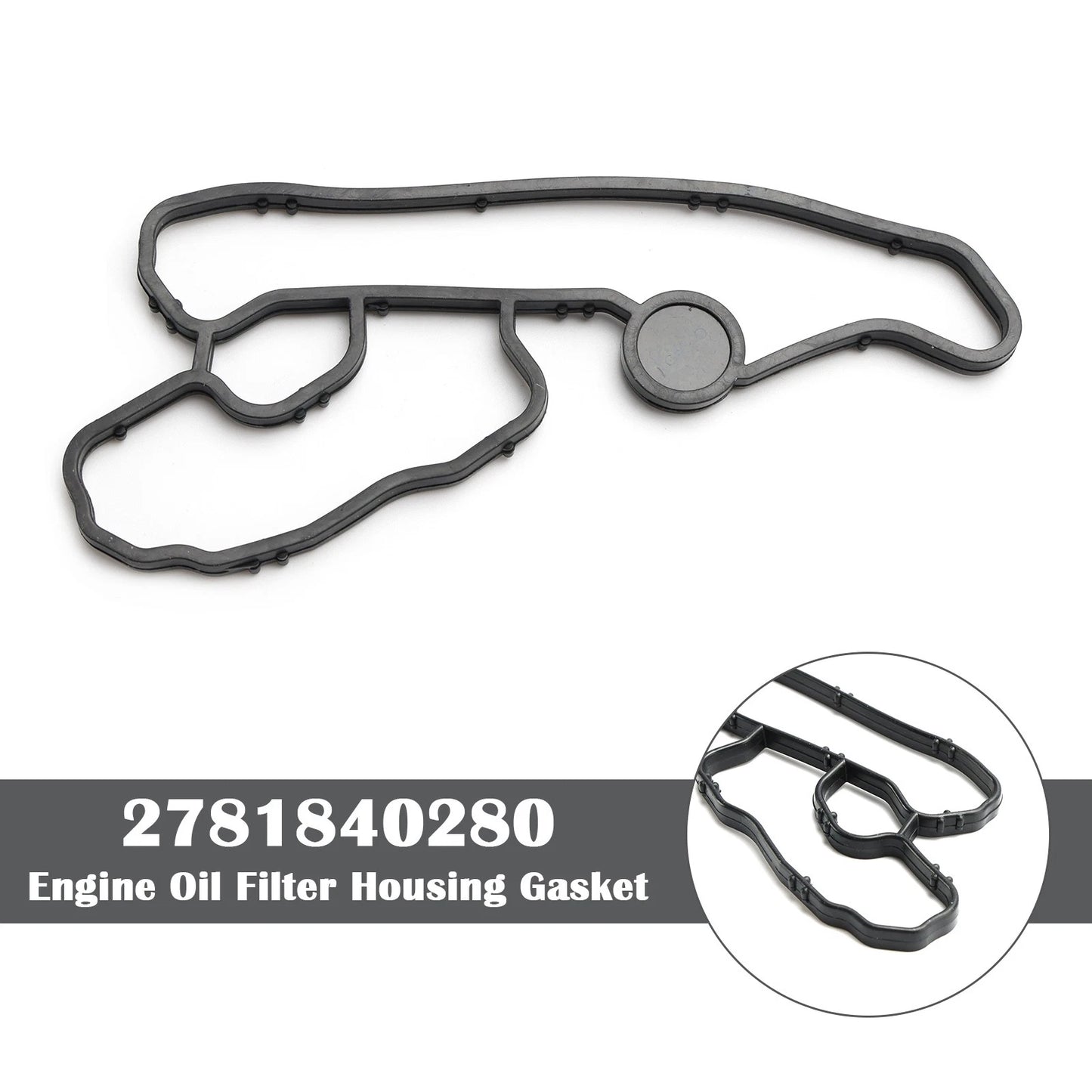Engine Oil Filter Housing Gasket for Mercedes-Benz M278 V8 (2014–2020) 2781840280