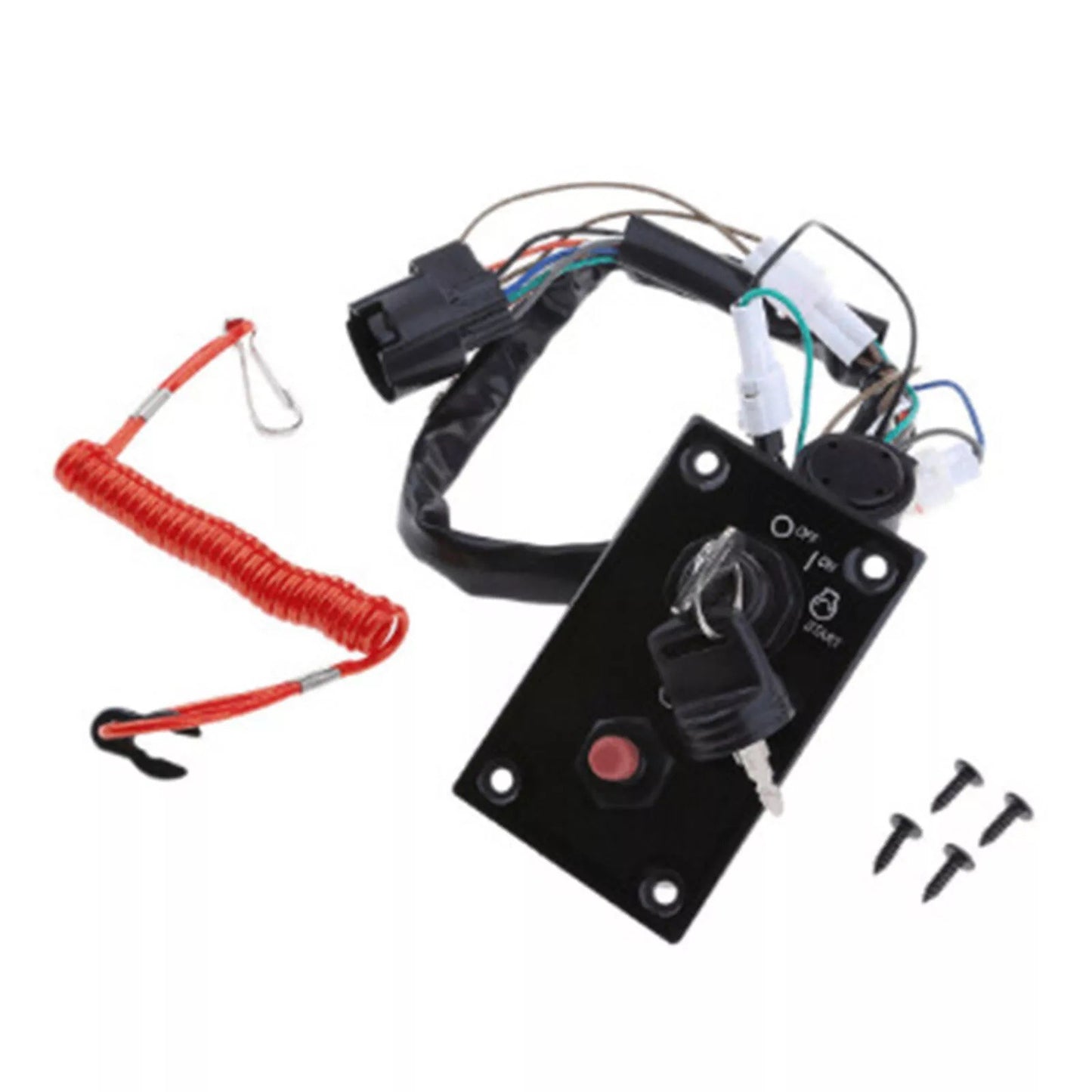 Ignition Key Switch Panel for Suzuki Outboard (1990–2023)