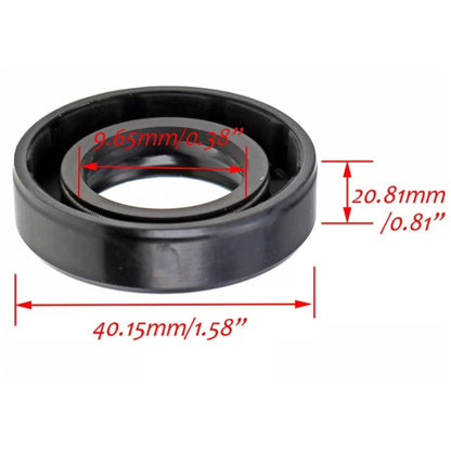 2Pcs Axle Seals for Husqvarna 587 (2010–2023)